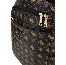 GUESS SILIA DUFFEL BACKPACK ΤΣΑΝΤΑ ΓΥΝΑΙΚΕΙΑ DARK BROWN