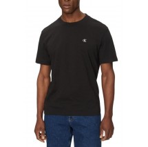 CALVIN KLEIN JEANS SERIF FONT GRAPHIC TEE T-SHIRT ΜΠΛΟΥΖΑ ΑΝΔΡΙΚΗ BLACK