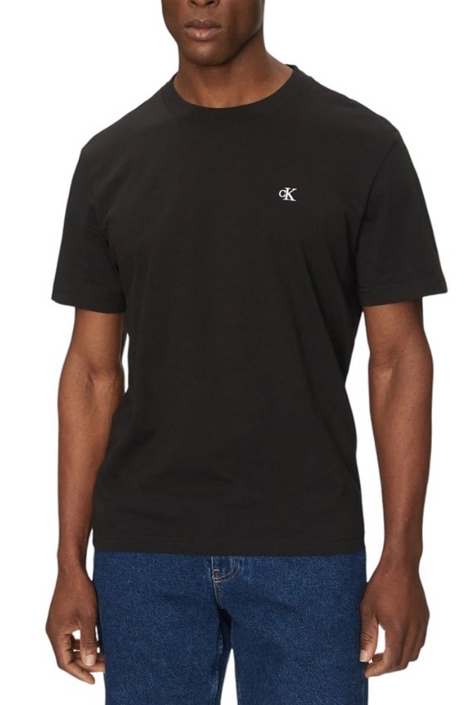 CALVIN KLEIN JEANS SERIF FONT GRAPHIC TEE T-SHIRT ΜΠΛΟΥΖΑ ΑΝΔΡΙΚΗ BLACK