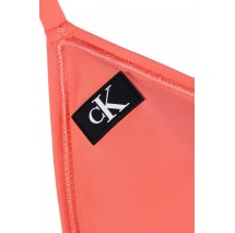 CALVIN KLEIN JEANS TRIANGLE-RP ΜΑΓΙΟ ΓΥΝΑΙΚΕΙΟ ORANGE