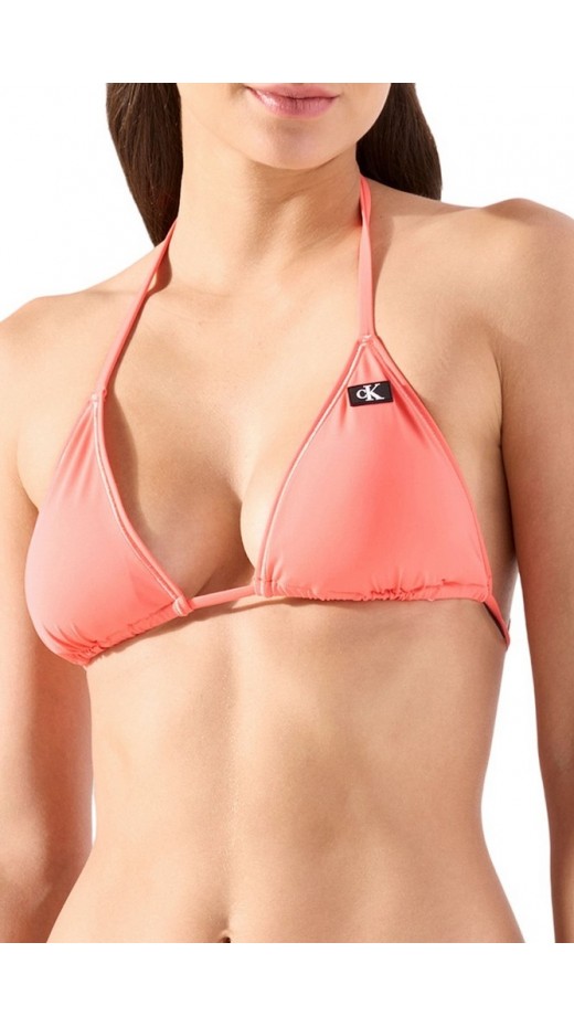 CALVIN KLEIN JEANS TRIANGLE-RP ΜΑΓΙΟ ΓΥΝΑΙΚΕΙΟ ORANGE