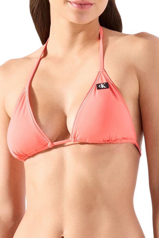 CALVIN KLEIN JEANS TRIANGLE-RP ΜΑΓΙΟ ΓΥΝΑΙΚΕΙΟ ORANGE
