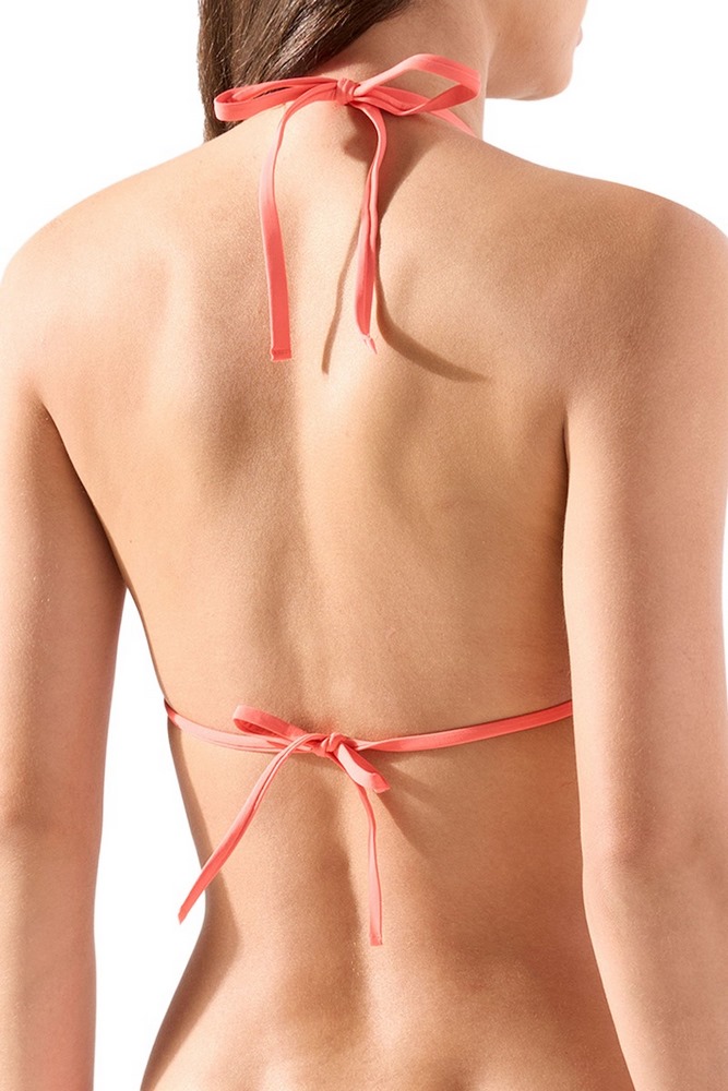 CALVIN KLEIN JEANS TRIANGLE-RP ΜΑΓΙΟ ΓΥΝΑΙΚΕΙΟ ORANGE
