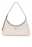 GUESS ECO RIANEE SHOULDER BAG ΤΣΑΝΤΑ ΓΥΝΑΙΚΕΙΑ STONE