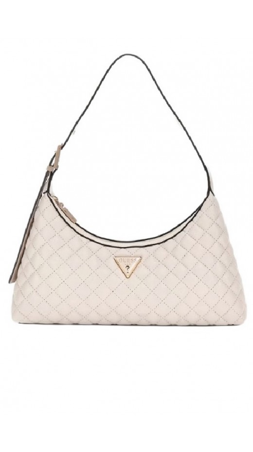 GUESS ECO RIANEE SHOULDER BAG ΤΣΑΝΤΑ ΓΥΝΑΙΚΕΙΑ STONE