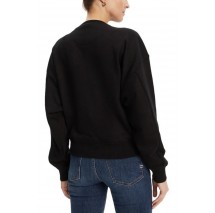 GUESS CN 4G LOGO HOTFIX SWEATSHIRT ΜΠΛΟΥΖΑ  ΦΟΥΤΕΡ ΓΥΝΑΙΚΕΙΑ BLACK