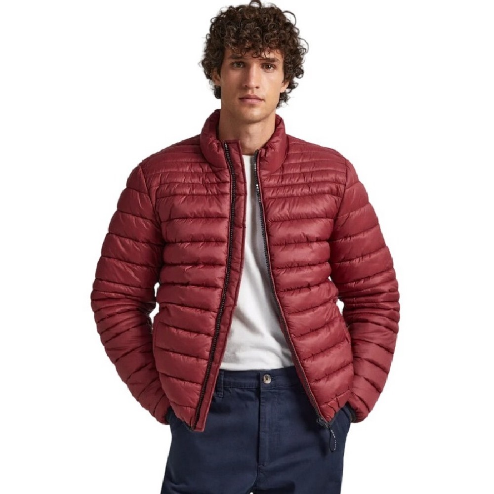 PEPE JEANS LONDON E1 DROP 2B BALLE ΜΠΟΥΦΑΝ ΑΝΔΡΙΚΟ BORDEAUX