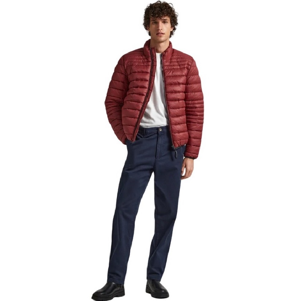 PEPE JEANS LONDON E1 DROP 2B BALLE ΜΠΟΥΦΑΝ ΑΝΔΡΙΚΟ BORDEAUX