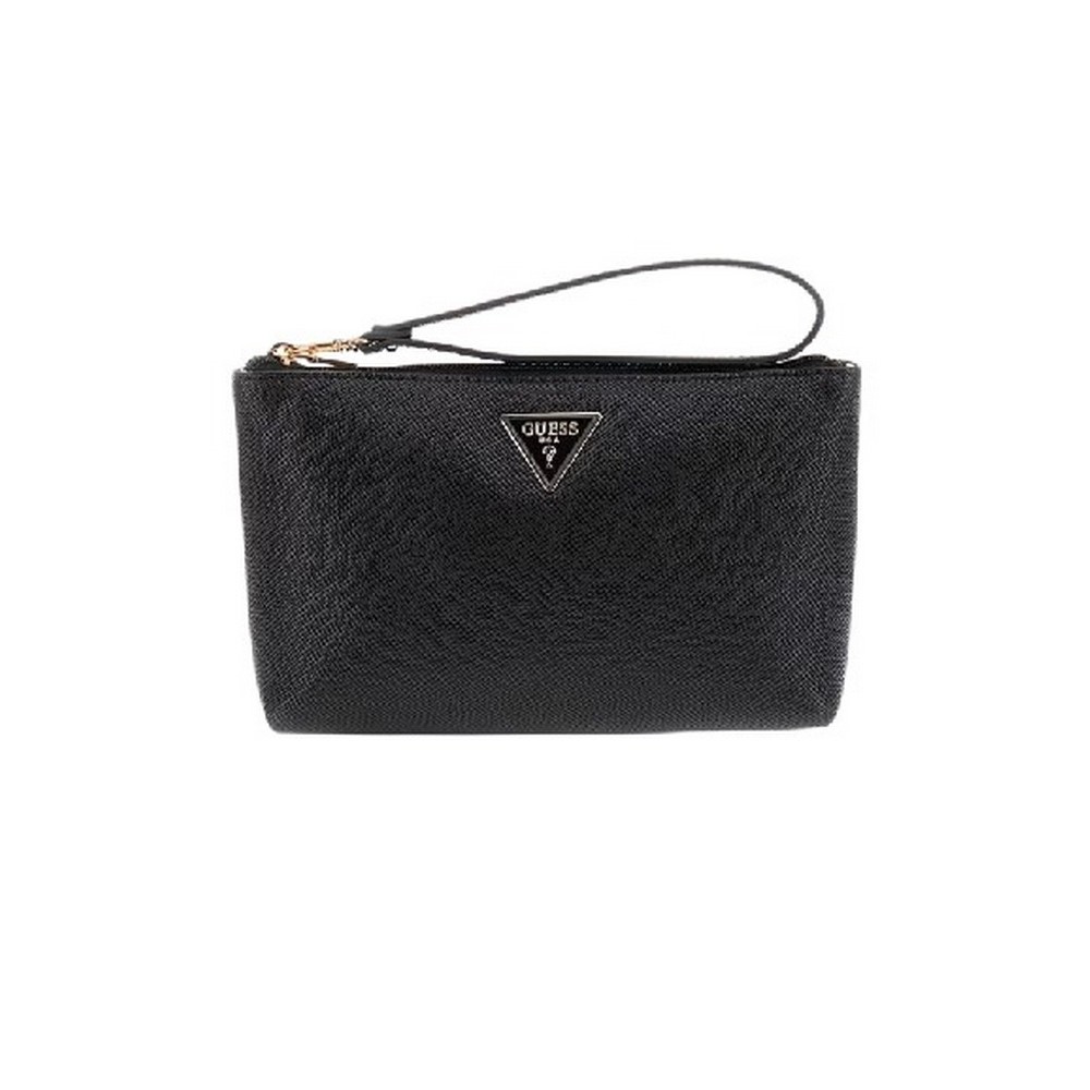 GUESS LAUREL II SLG WRISTLET POUCH ΤΣΑΝΤΑ ΓΥΝΑΙΚΕΙΑ BLACK
