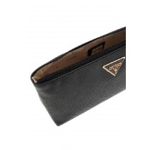 GUESS LAUREL II SLG WRISTLET POUCH ΤΣΑΝΤΑ ΓΥΝΑΙΚΕΙΑ BLACK