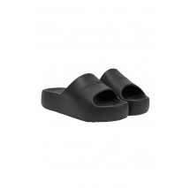 TOMMY JEANS CHUNKY POOL SLIDE ESS ΠΑΝΤΟΦΛΑ ΓΥΝΑΙΚΕΙΑ BLACK
