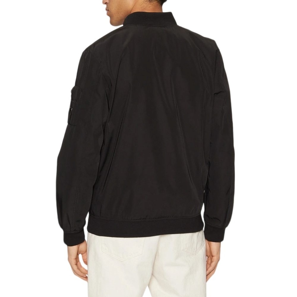 GUESS SATIN BOMBER ΜΠΟΥΦΑΝ ΑΝΔΡΙΚΟ BLACK