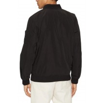 GUESS SATIN BOMBER ΜΠΟΥΦΑΝ ΑΝΔΡΙΚΟ BLACK