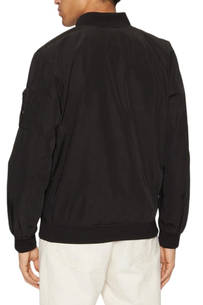 GUESS SATIN BOMBER ΜΠΟΥΦΑΝ ΑΝΔΡΙΚΟ BLACK