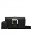 DKNY RITA FLAPS HANDBAG ΤΣΑΝΤΑ ΓΥΝΑΙΚΕΙΑ BLACK
