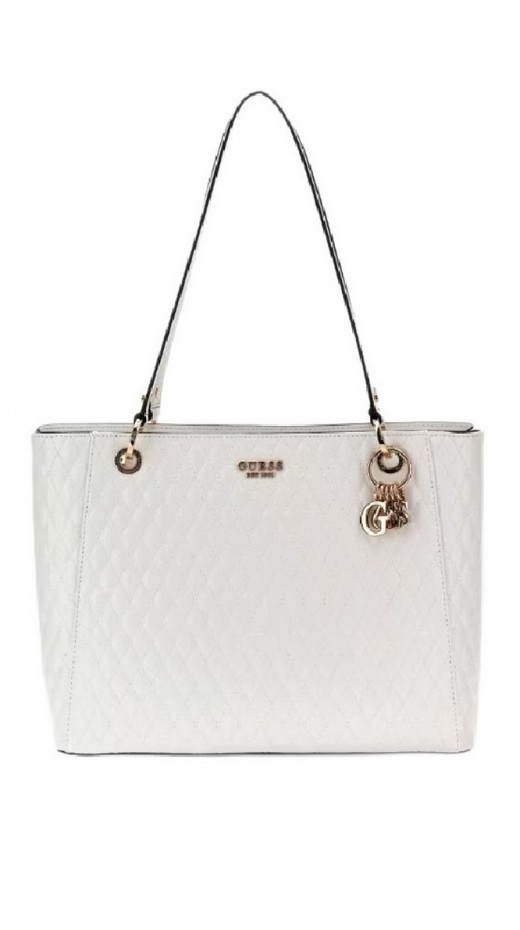 GUESS BETULA NOEL TOTE ΤΣΑΝΤΑ ΓΥΝΑΙΚΕΙΑ WHITE