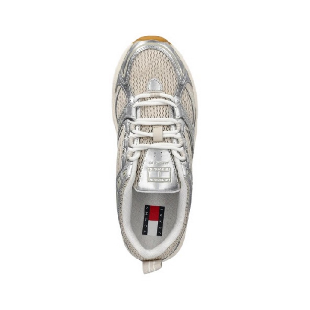 TOMMY JEANS ARCHIVE97 METALLIC ΠΑΠΟΥΤΣΙ ΓΥΝΑΙΚΕΙΟ SILVER