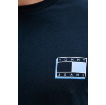 TOMMY JEANS SLIM POP COLOR FLAG TEE T-SHIRT ΜΠΛΟΥΖΑ ΑΝΔΡΙΚΗ NAVY