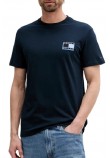 TOMMY JEANS SLIM POP COLOR FLAG TEE T-SHIRT ΜΠΛΟΥΖΑ ΑΝΔΡΙΚΗ NAVY