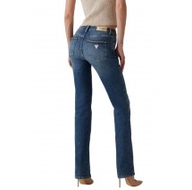 GUESS SEXY STRAIGHT ΠΑΝΤΕΛΟΝΙ ΓΥΝΑΙΚΕΙΟ BLUΕ DENIM