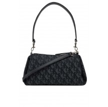 CALVIN KLEIN DROP MONOGRAM SM SHOULDER BAG ΤΣΑΝΤΑ ΓΥΝΑΙΚΕΙΑ BLACK