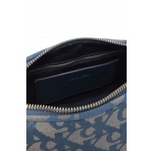 CALVIN KLEIN DROP MONOGRAM SM SHOULDER BAG ΤΣΑΝΤΑ ΓΥΝΑΙΚΕΙΑ INDIGO