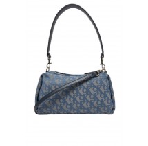 CALVIN KLEIN DROP MONOGRAM SM SHOULDER BAG ΤΣΑΝΤΑ ΓΥΝΑΙΚΕΙΑ INDIGO