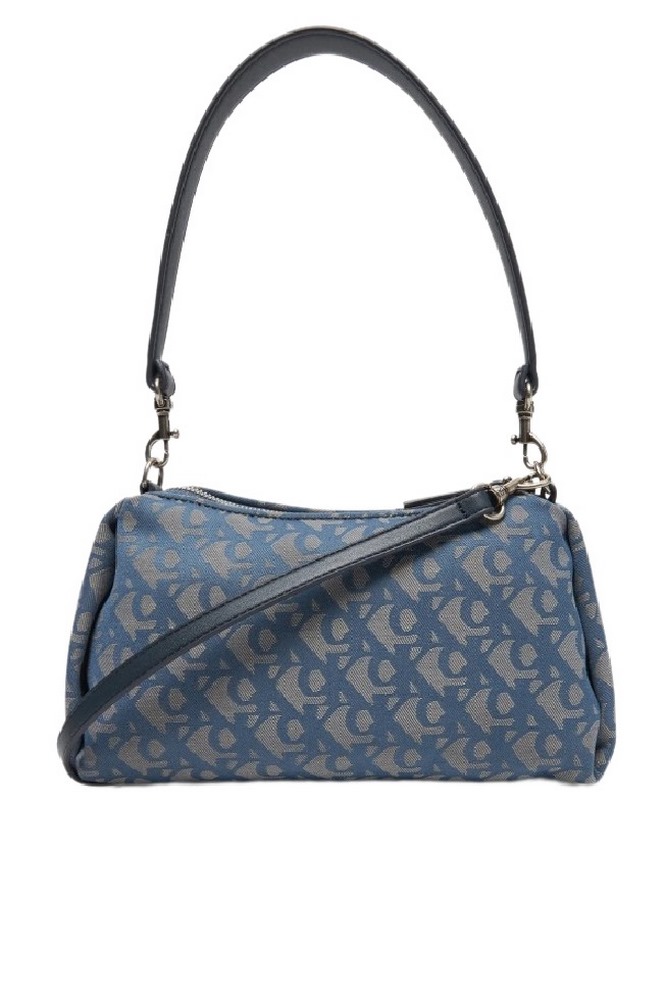 CALVIN KLEIN DROP MONOGRAM SM SHOULDER BAG ΤΣΑΝΤΑ ΓΥΝΑΙΚΕΙΑ INDIGO