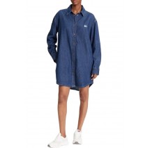 TOMMY JEANS RELAXED SHIRT DRESS ΦΟΡΕΜΑ ΓΥΝΑΙΚΕΙΟ BLUΕ DENIM