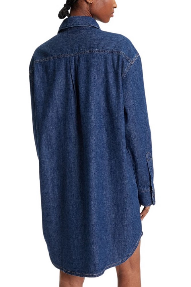 TOMMY JEANS RELAXED SHIRT DRESS ΦΟΡΕΜΑ ΓΥΝΑΙΚΕΙΟ BLUΕ DENIM