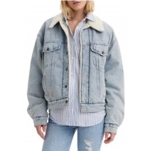 LEVIS® 90S SHERPA TRUCKER ΜΠΟΥΦΑΝ ΓΥΝΑΙΚΕΙΟ BLUΕ DENIM