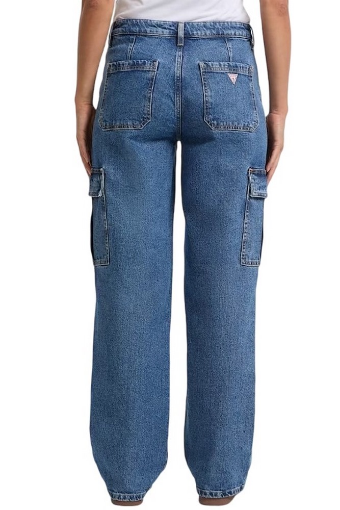 GUESS JEANS G10 CARGO ΠΑΝΤΕΛΟΝΙ ΓΥΝΑΙΚΕΙΟ DENIM LIGHT