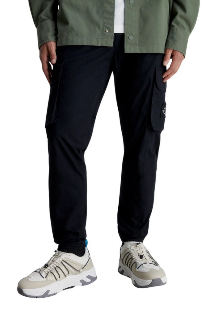CALVIN KLEIN SKINNY WASHED CARGO ΠΑΝΤΕΛΟΝΙ ΑΝΔΡΙΚΟ BLACK