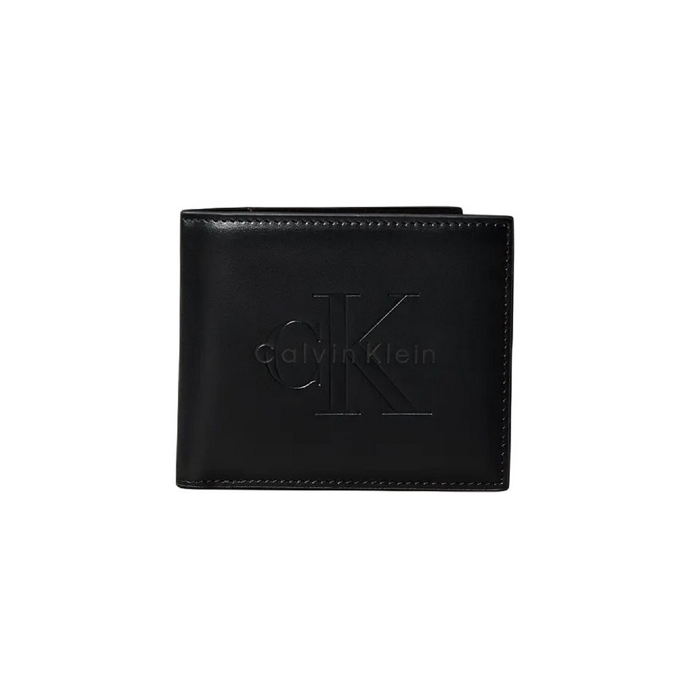 CALVIN KLEIN BOLD BILLFOLD W/ COIN ΠΟΡΤΟΦΟΛΙ ΑΝΔΡΙΚΟ BLACK