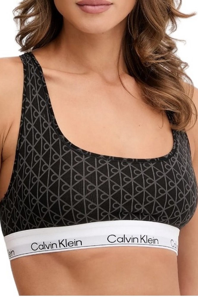 CALVIN KLEIN UNLINED BRALETTE ΕΣΩΡΟΥΧΟ ΓΥΝΑΙΚΕΙΟ BLACK/GREY