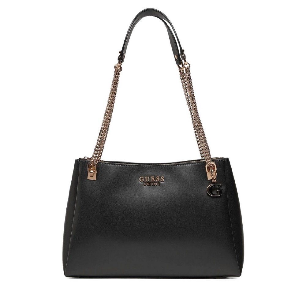 GUESS ELIETTE GIRLFRIEND CARRYALL ΤΣΑΝΤΑ ΓΥΝΑΙΚΕΙΑ BLACK