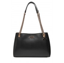 GUESS ELIETTE GIRLFRIEND CARRYALL ΤΣΑΝΤΑ ΓΥΝΑΙΚΕΙΑ BLACK