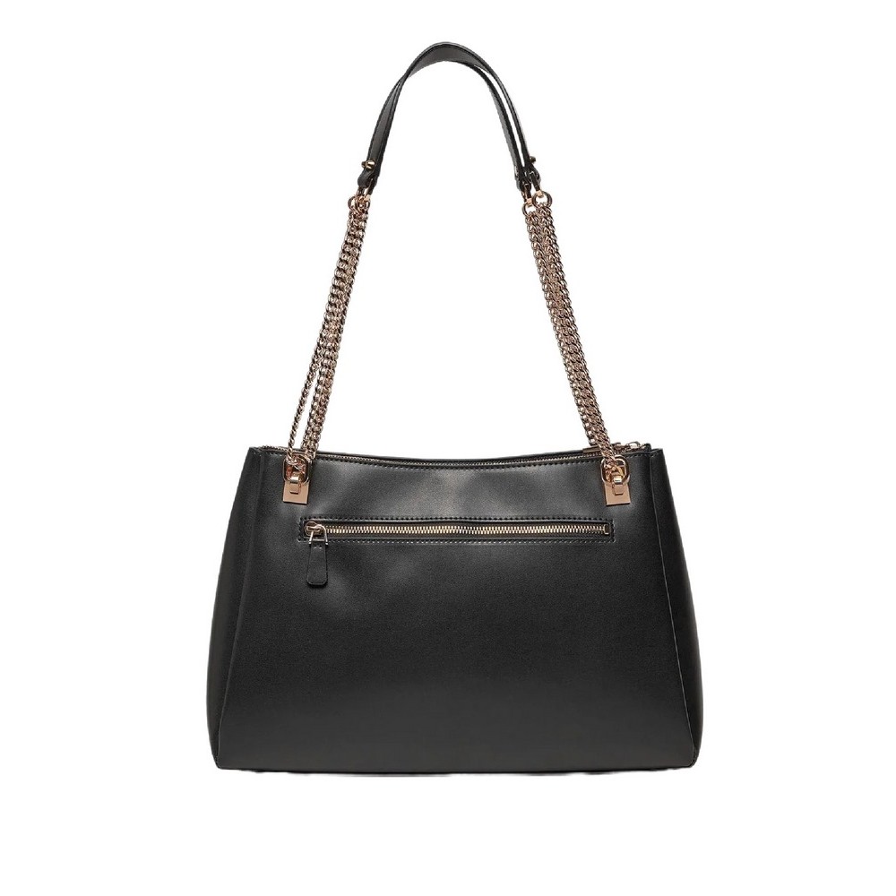 GUESS ELIETTE GIRLFRIEND CARRYALL ΤΣΑΝΤΑ ΓΥΝΑΙΚΕΙΑ BLACK