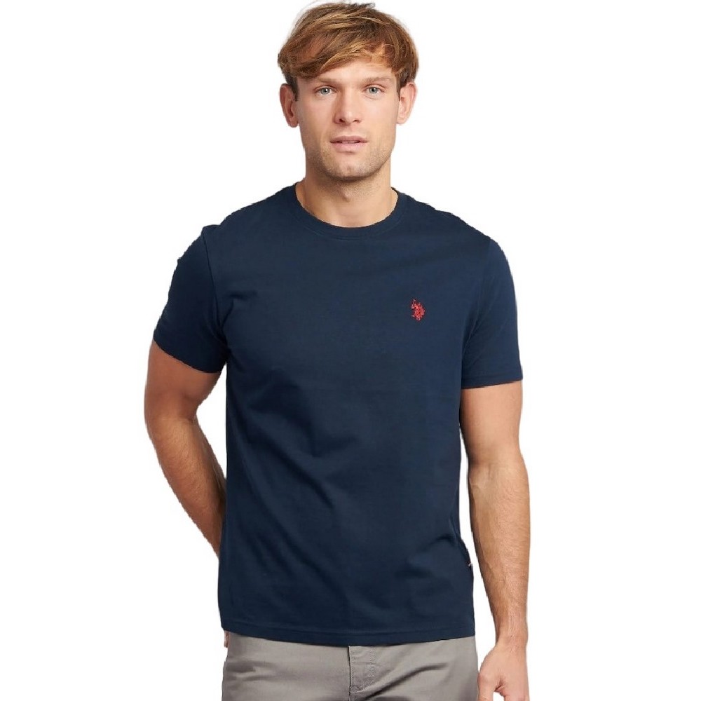 U.S POLO ASSN 49351 T-SHIRT ΜΠΛΟΥΖΑ ΑΝΔΡΙΚH BLUE