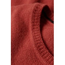 SUPERDRY ESSENTIAL CREW JUMPER ΜΠΛΟΥΖΑ ΠΛΕΚΤΗ ΑΝΔΡΙΚΗ ORANGE