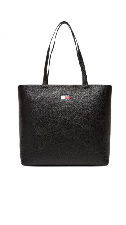 TOMMY JEANS MUST TOTE ΤΣΑΝΤΑ ΓΥΝΑΙΚΕΙΑ BLACK
