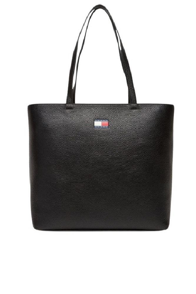 TOMMY JEANS MUST TOTE ΤΣΑΝΤΑ ΓΥΝΑΙΚΕΙΑ BLACK