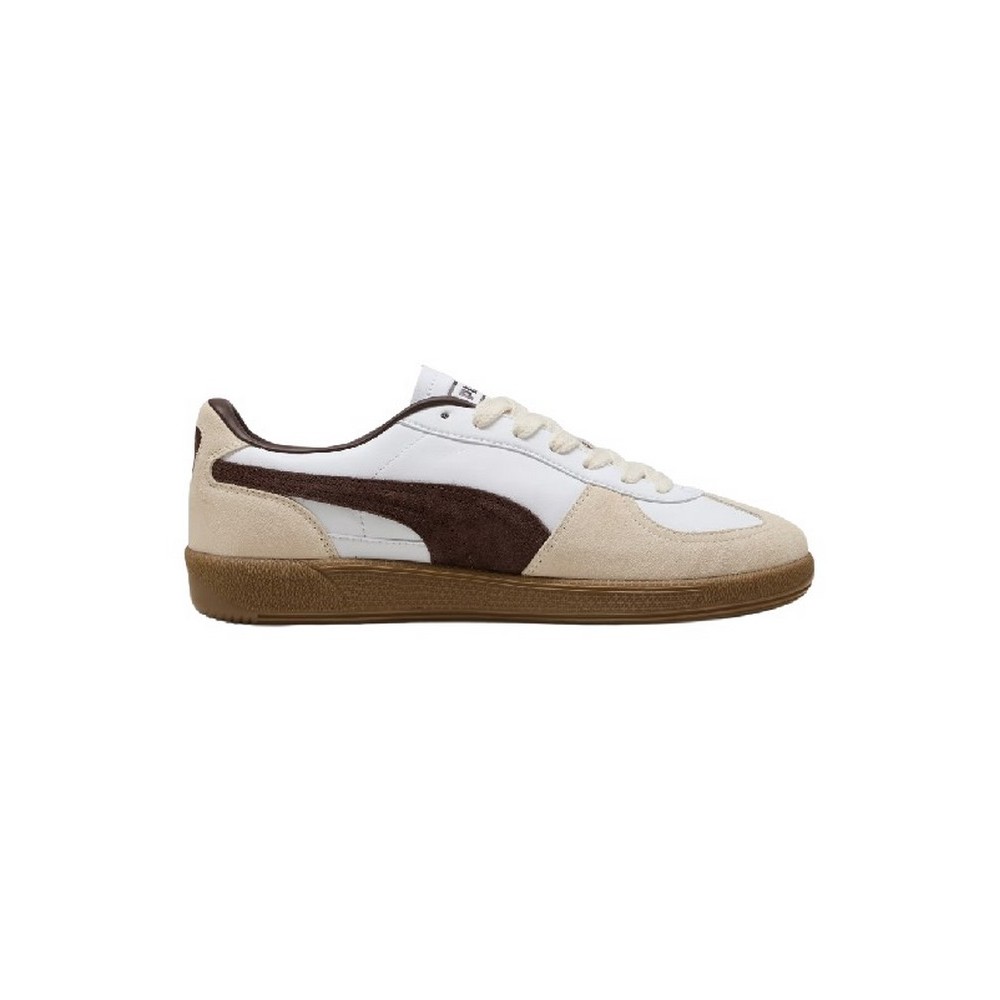 PUMA PALERMO LTH 396464 UNISEX ΠΑΠΟΥΤΣΙ WHITE/BROWN