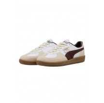 PUMA PALERMO LTH 396464 UNISEX ΠΑΠΟΥΤΣΙ WHITE/BROWN