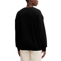 GUESS JEANS ACTIVE LOGO CREWNECK ΦΟΥΤΕΡ ΜΠΛΟΥΖΑ ΑΝΔΡΙΚΗ BLACK