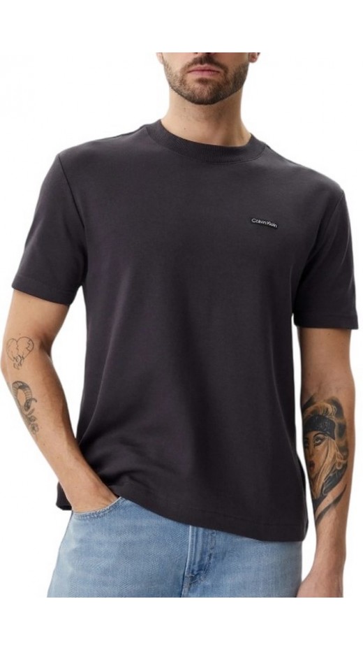 CALVIN KLEIN JEANS LABEL TEE T-SHIRT ΜΠΛΟΥΖΑ ΑΝΔΡΙΚΗ GREY