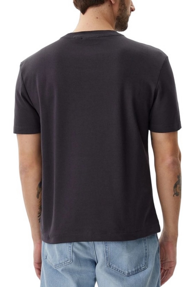 CALVIN KLEIN JEANS LABEL TEE T-SHIRT ΜΠΛΟΥΖΑ ΑΝΔΡΙΚΗ GREY