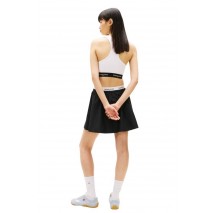 TOMMY JEANS WAISTBAND POPLIN SKIRT ΦΟΥΣΤΑ ΓΥΝΑΙΚΕΙΑ BLACK