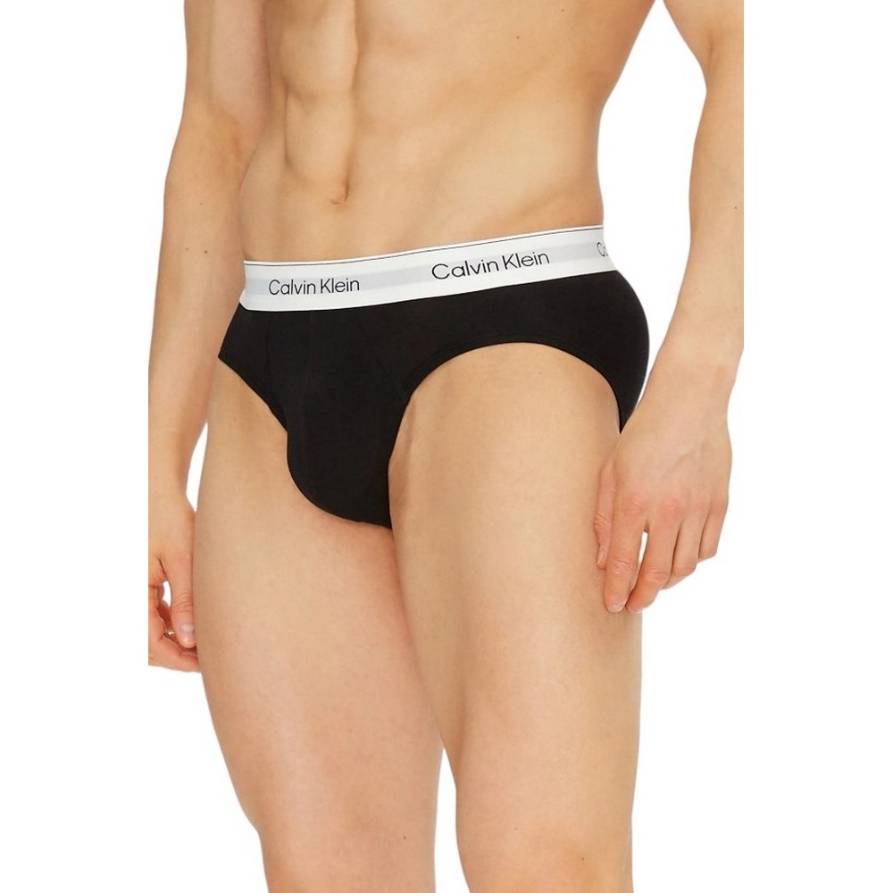 CALVIN KLEIN HIP BRIEF 3PK ΕΣΩΡΟΥΧΟ ΑΝΔΡΙΚΟ BLACK