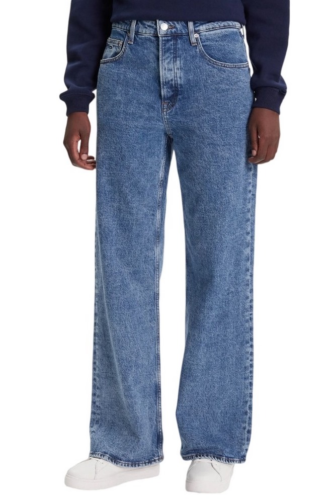 TOMMY JEANS MIA MR RLXD STR CBF AI4136 ΠΑΝΤΕΛΟΝΙ ΓΥΝΑΙΚΕΙΟ BLUΕ DENIM